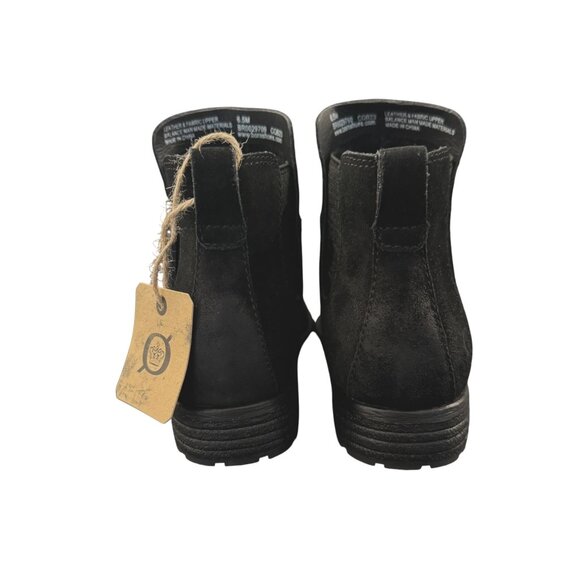 Born Laney Chelsea Boots Women's Black Suede Ankle, Size 6.5M NWOB - Picture 5 of 10